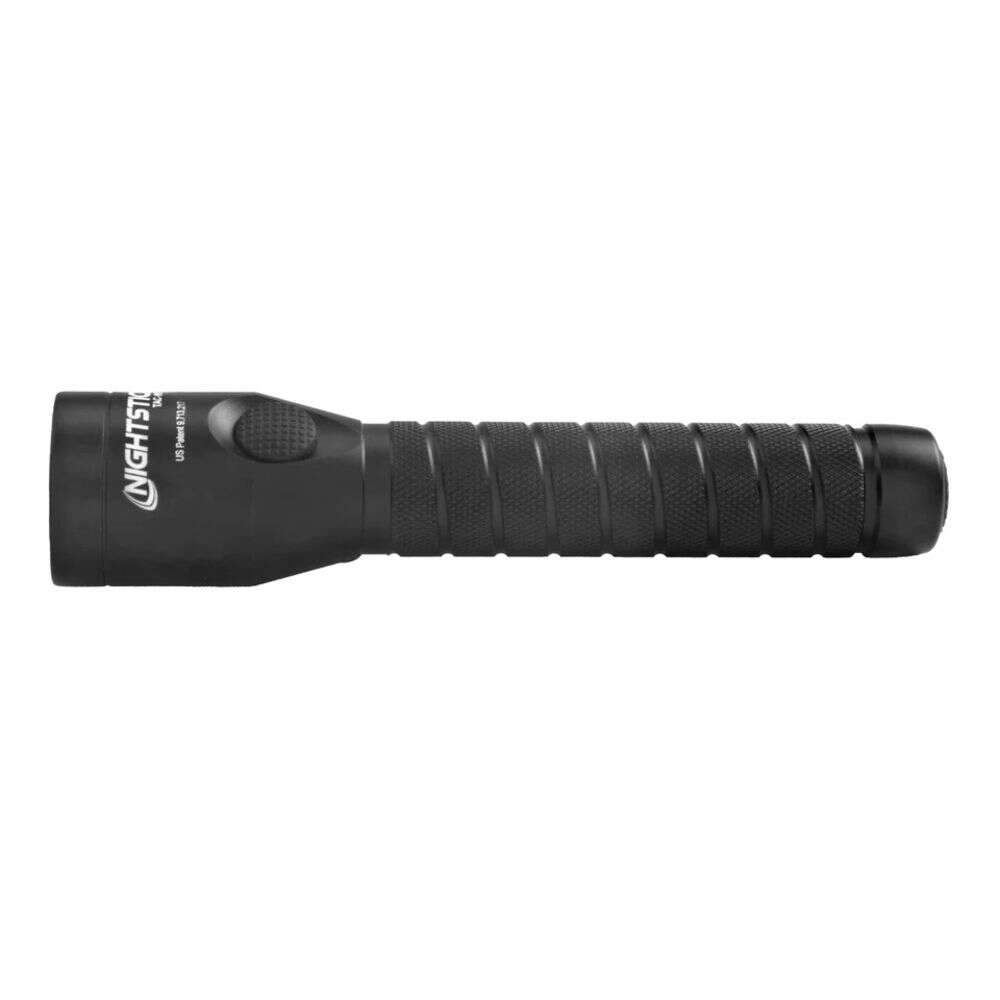 Flashlights&Batteries Night Stick Ready Series Metal Dual-Switch Tactical Flashlight - Li-Ion - Black • Model: Ready Series